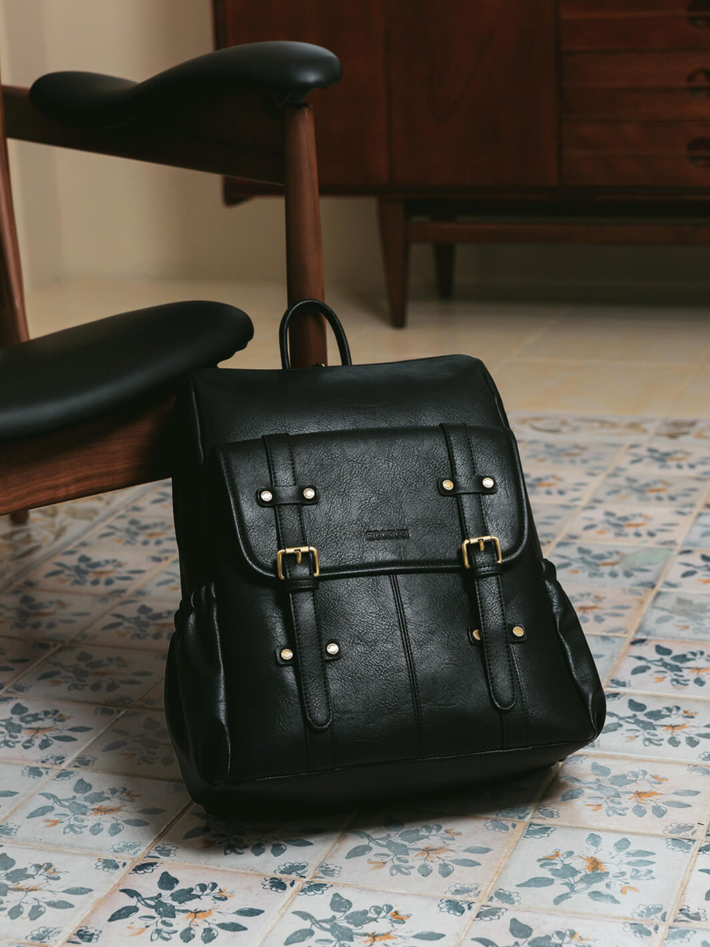 Scarlett Flip Zipper Vegan 15.6-Inch Backpack