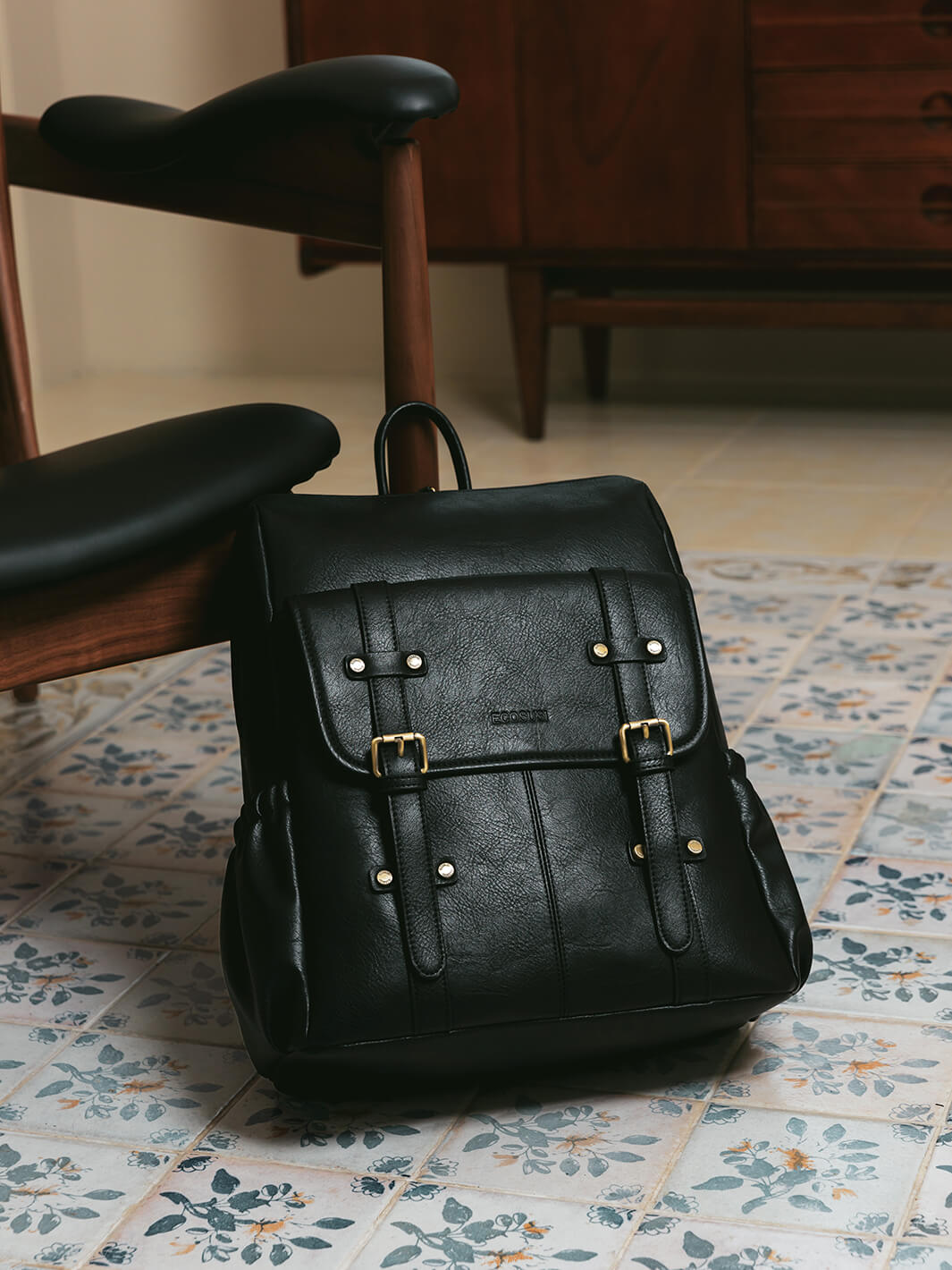 Scarlett Flip Zipper Vegan 15.6-Inch Backpack