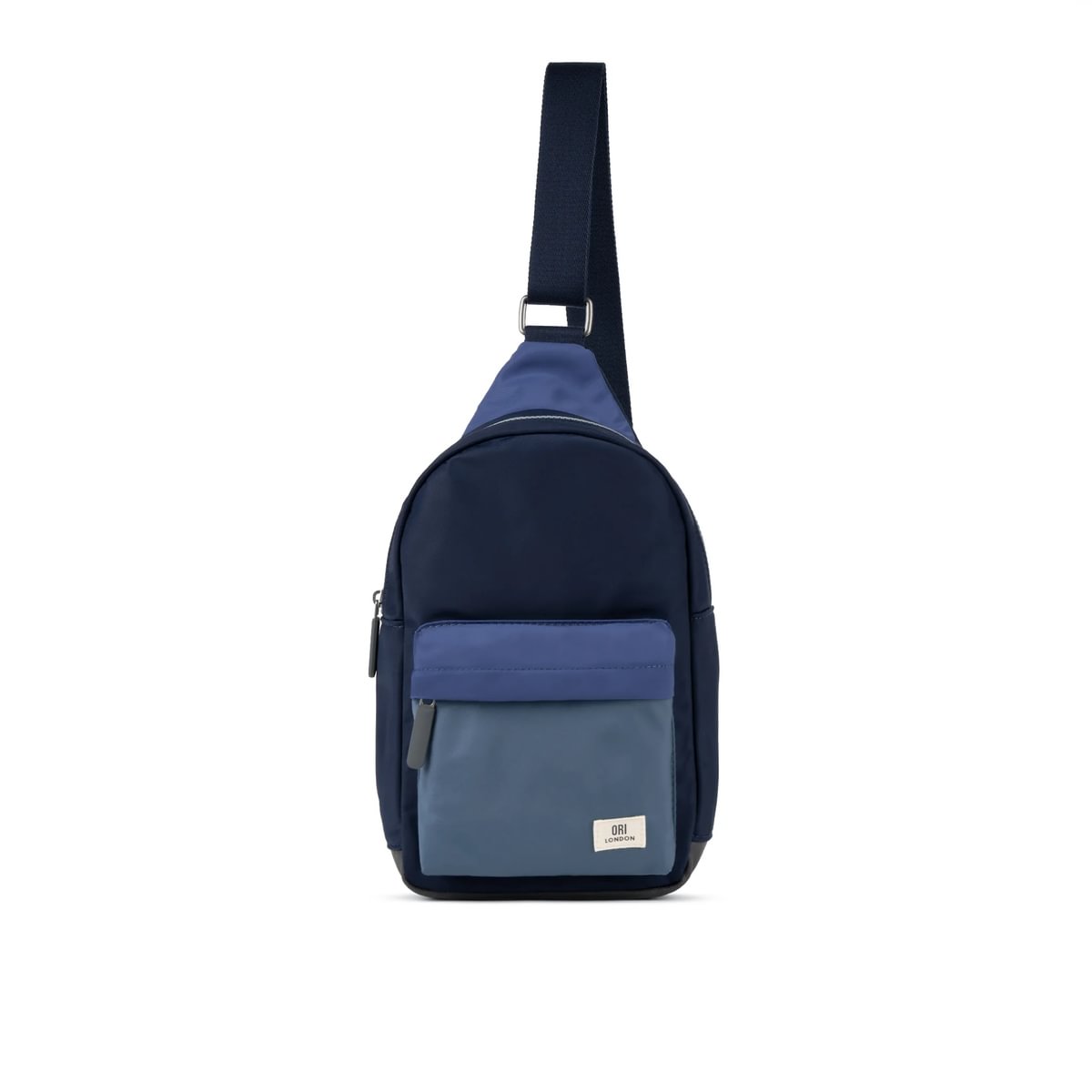 Willesden Sling Bag in Indigo Tonal