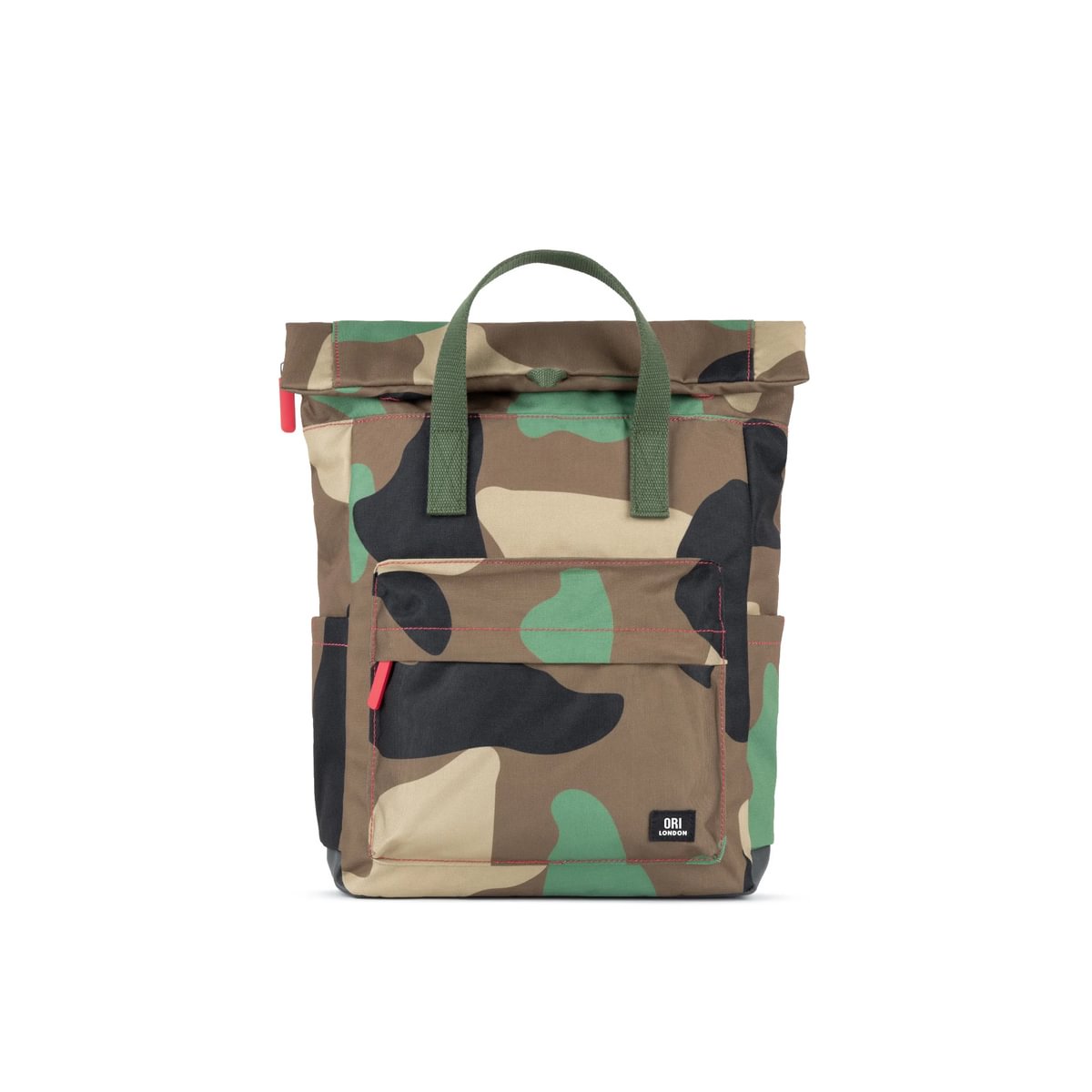 Canfield Roll Top Backpack in Vintage Camo