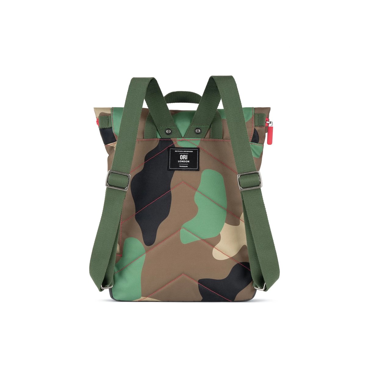 Canfield Roll Top Backpack in Vintage Camo