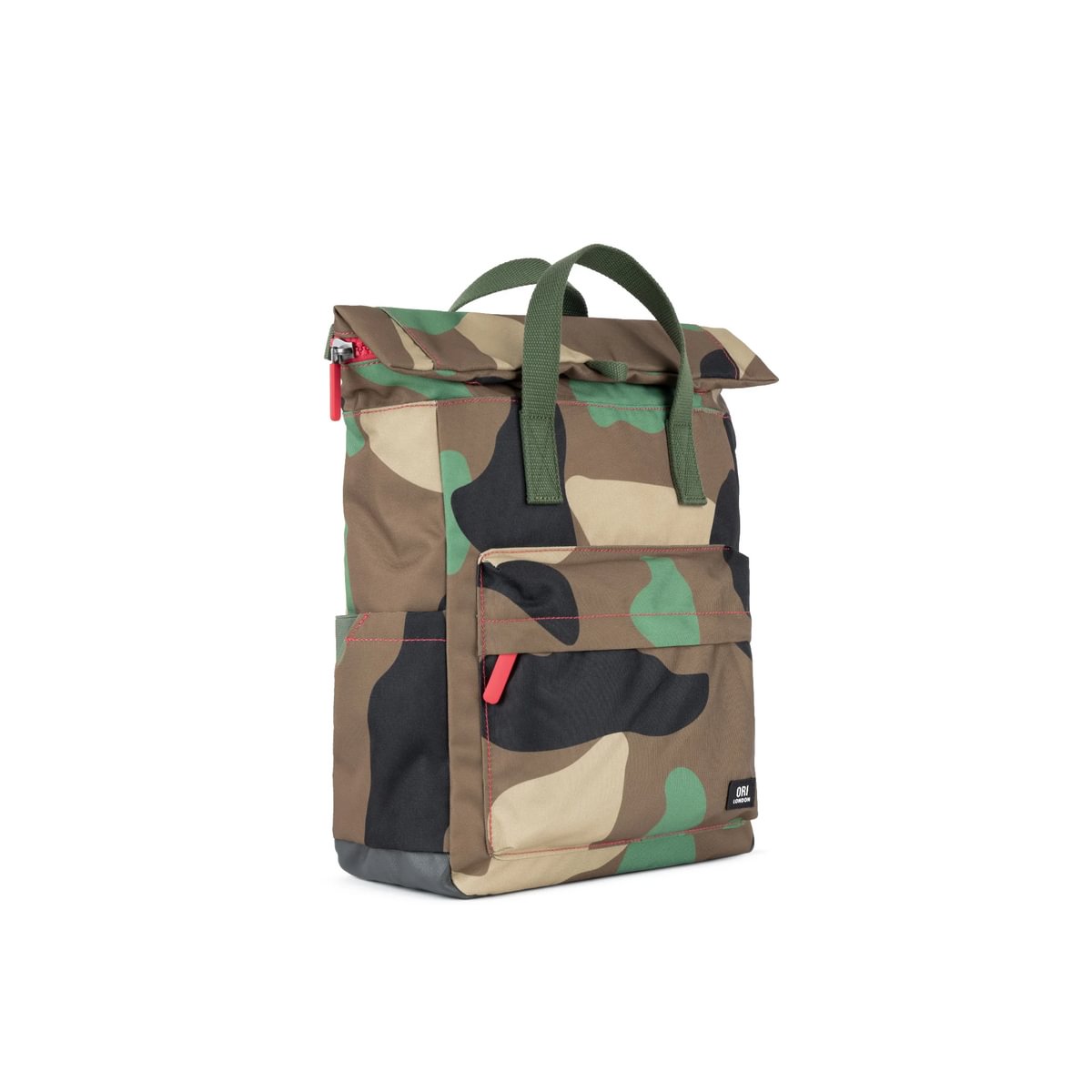Canfield Roll Top Backpack in Vintage Camo