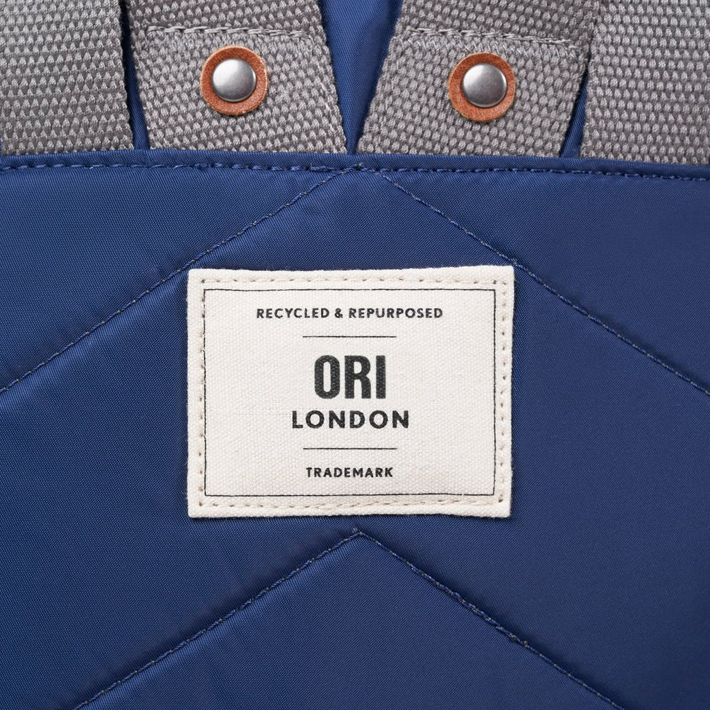 Canfield Roll Top Backpack in Crisp Blue