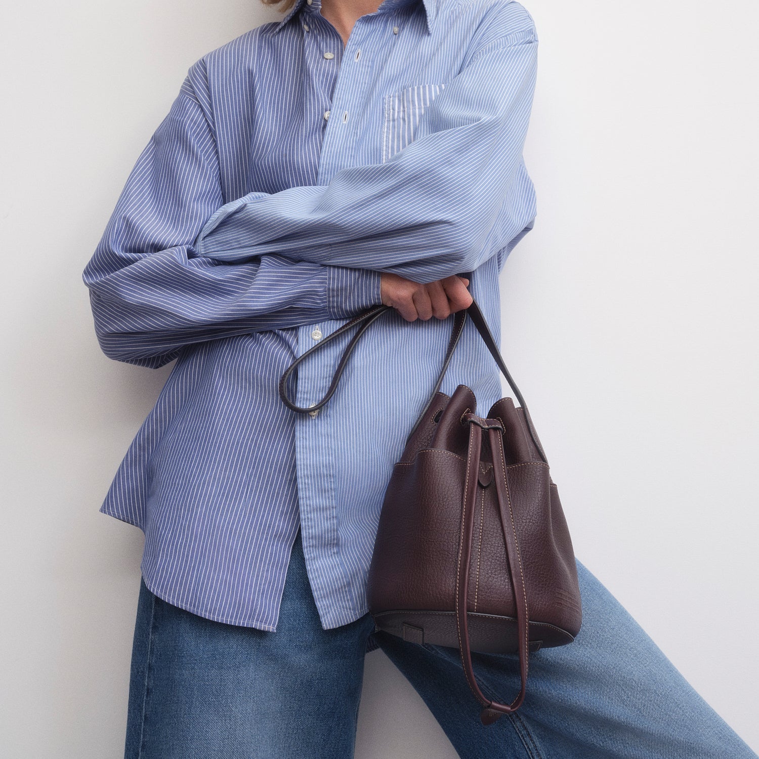 Return to Nature Small Bucket Bag