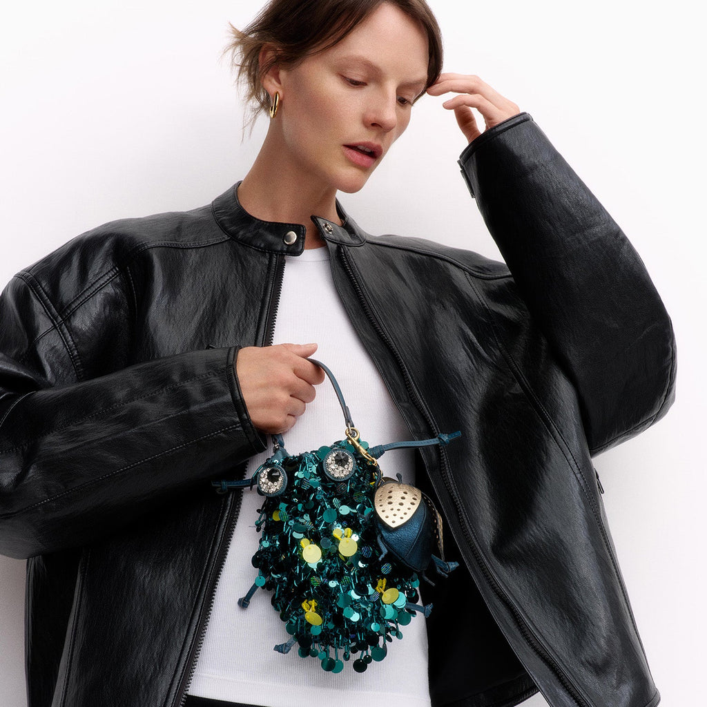Beetle Sequins Cross-body