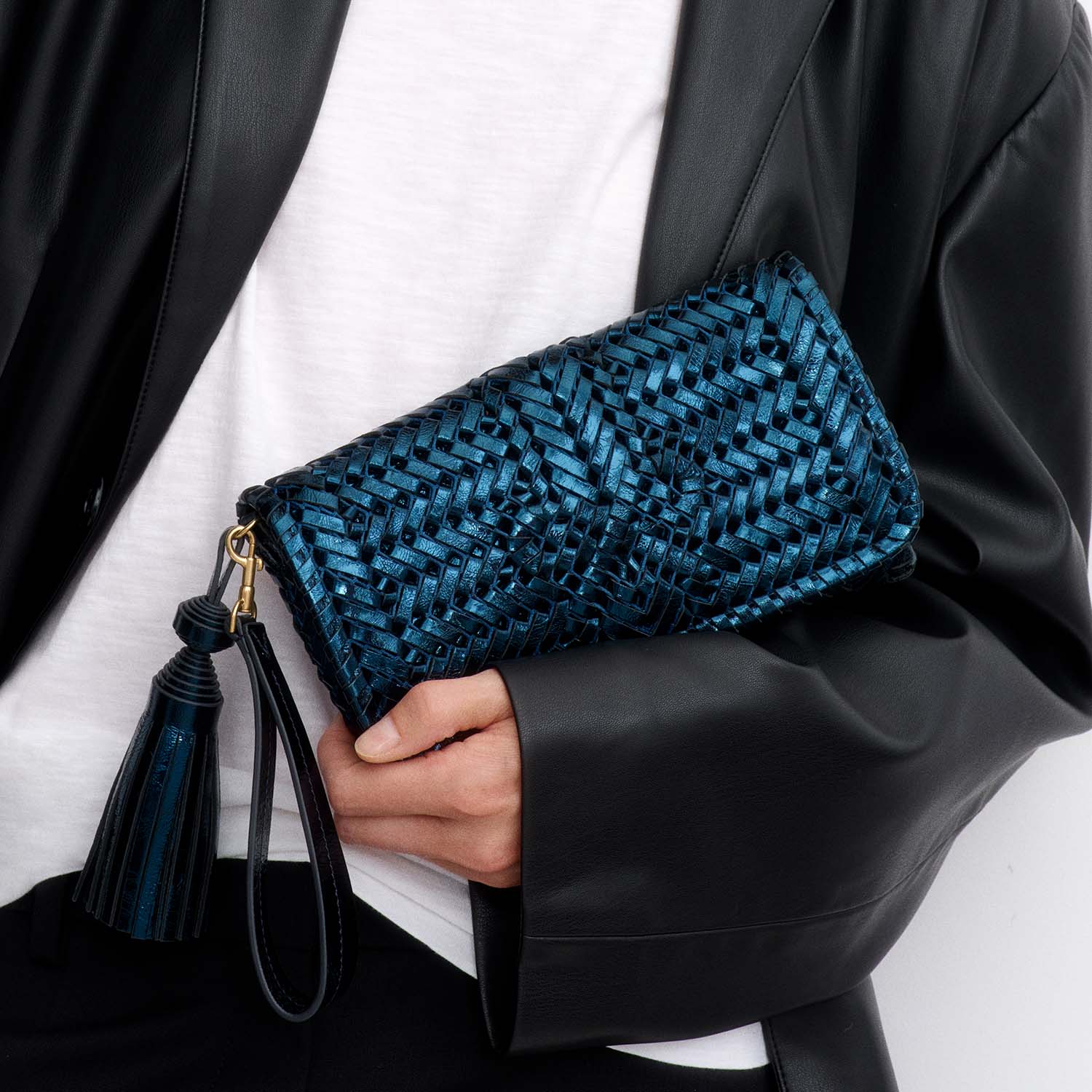 Neeson Tassel Clutch