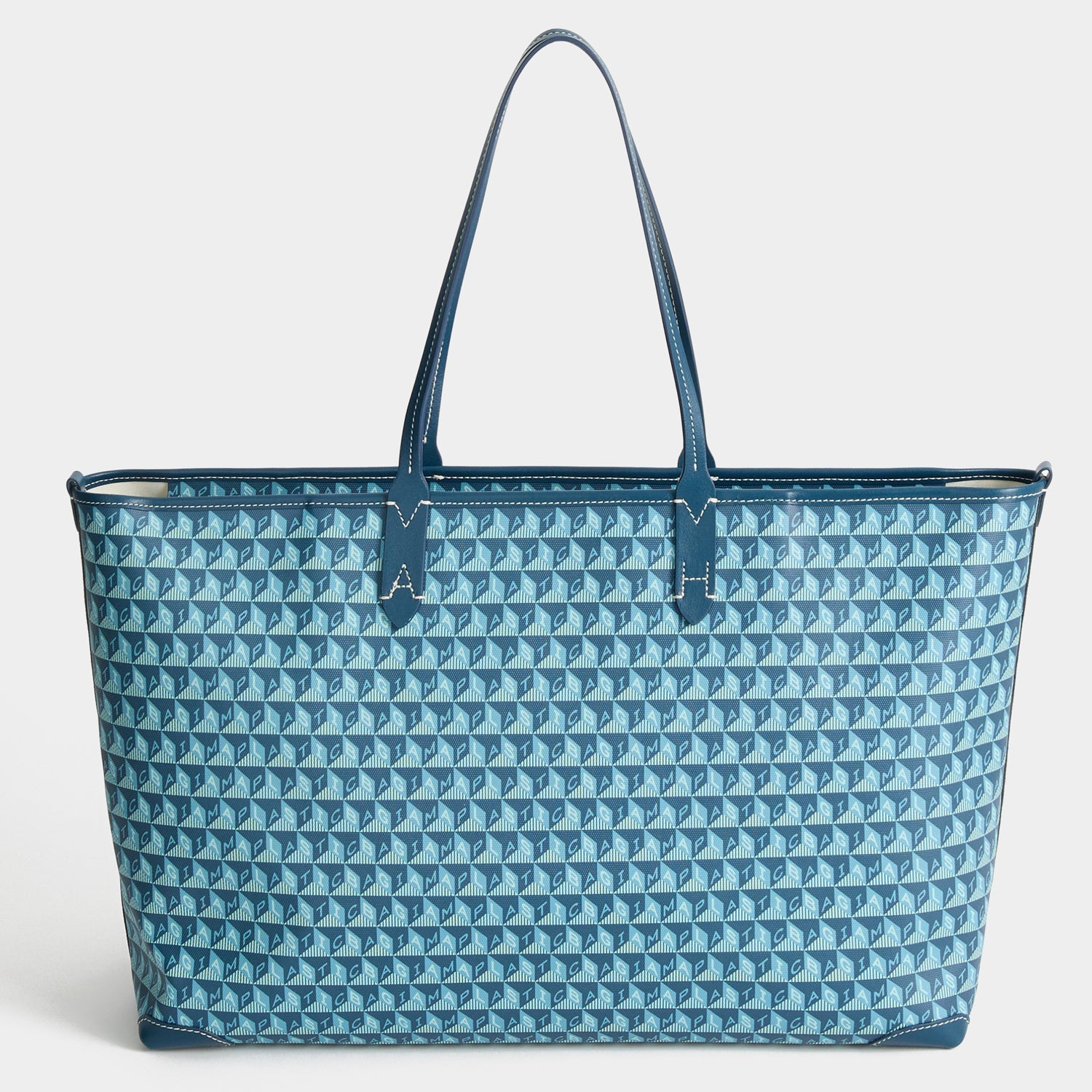 I Am A Plastic Bag Zipped Tote