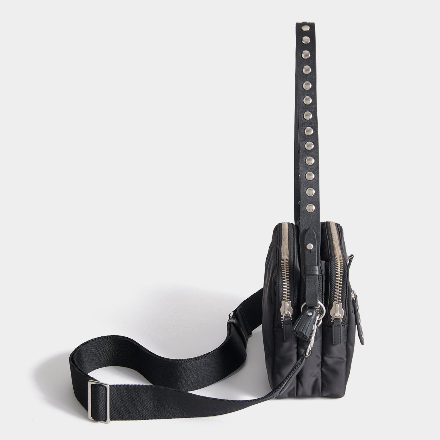 Studs Triple Zip Cross-body