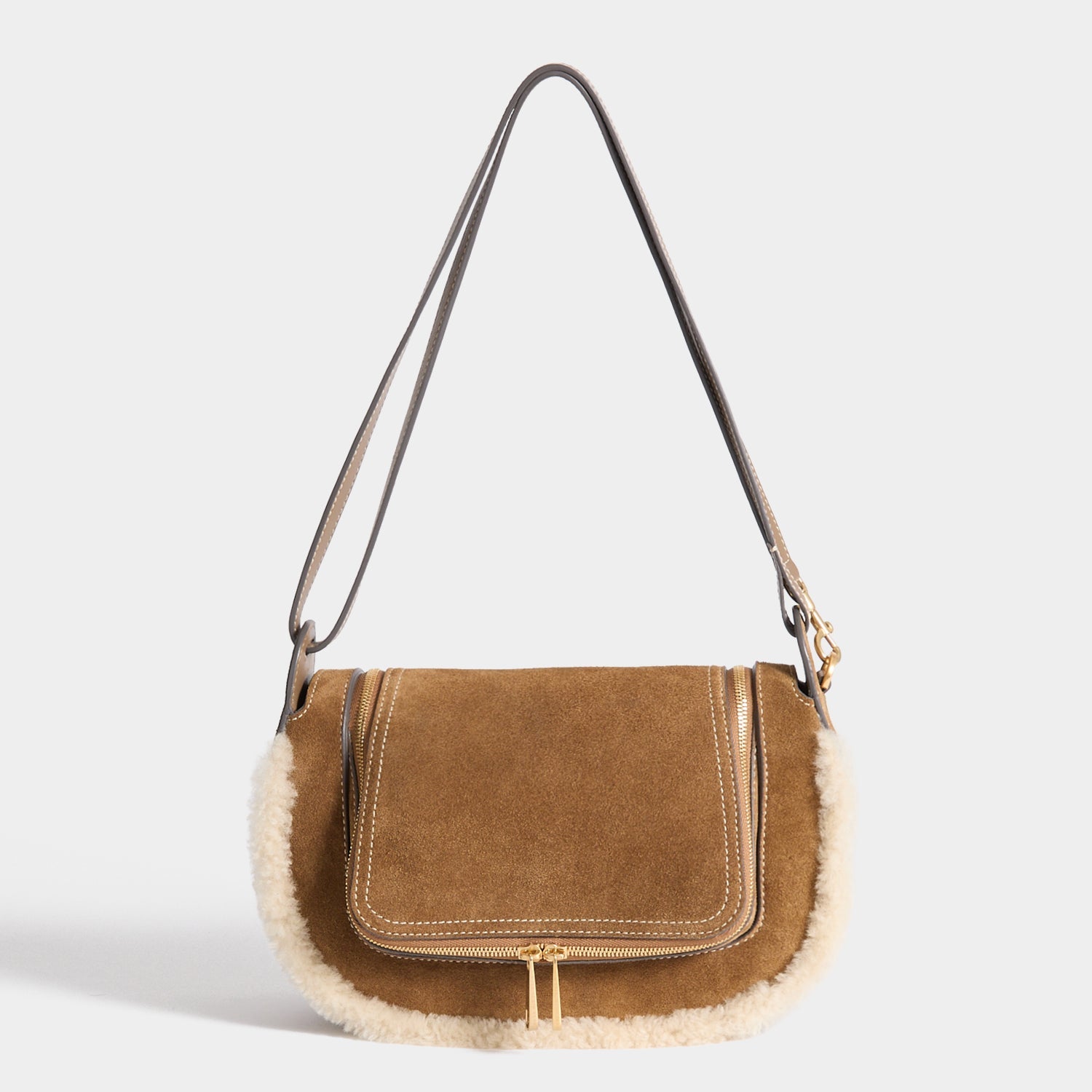 Vere Shearling Two-Way Cross-body