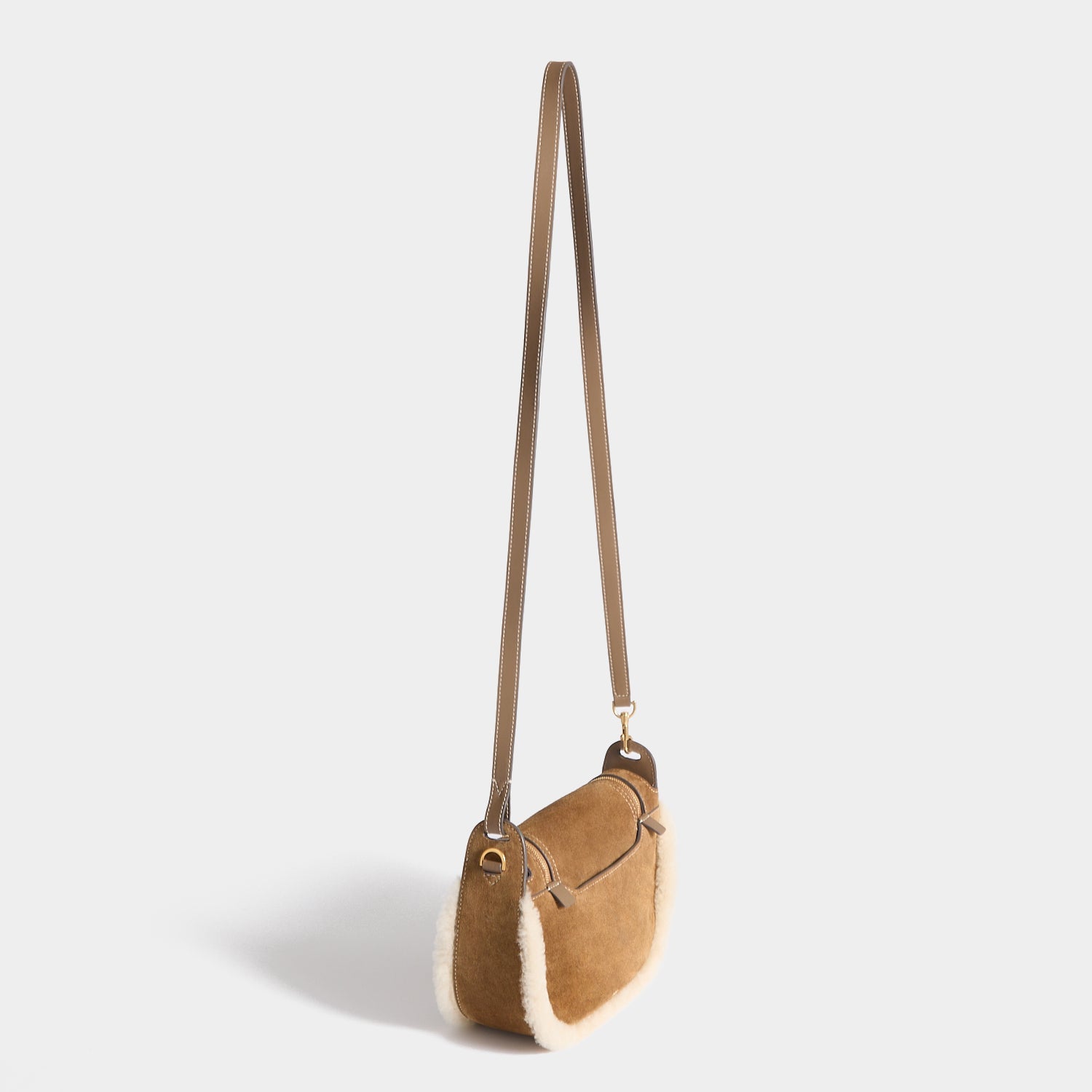 Vere Shearling Two-Way Cross-body