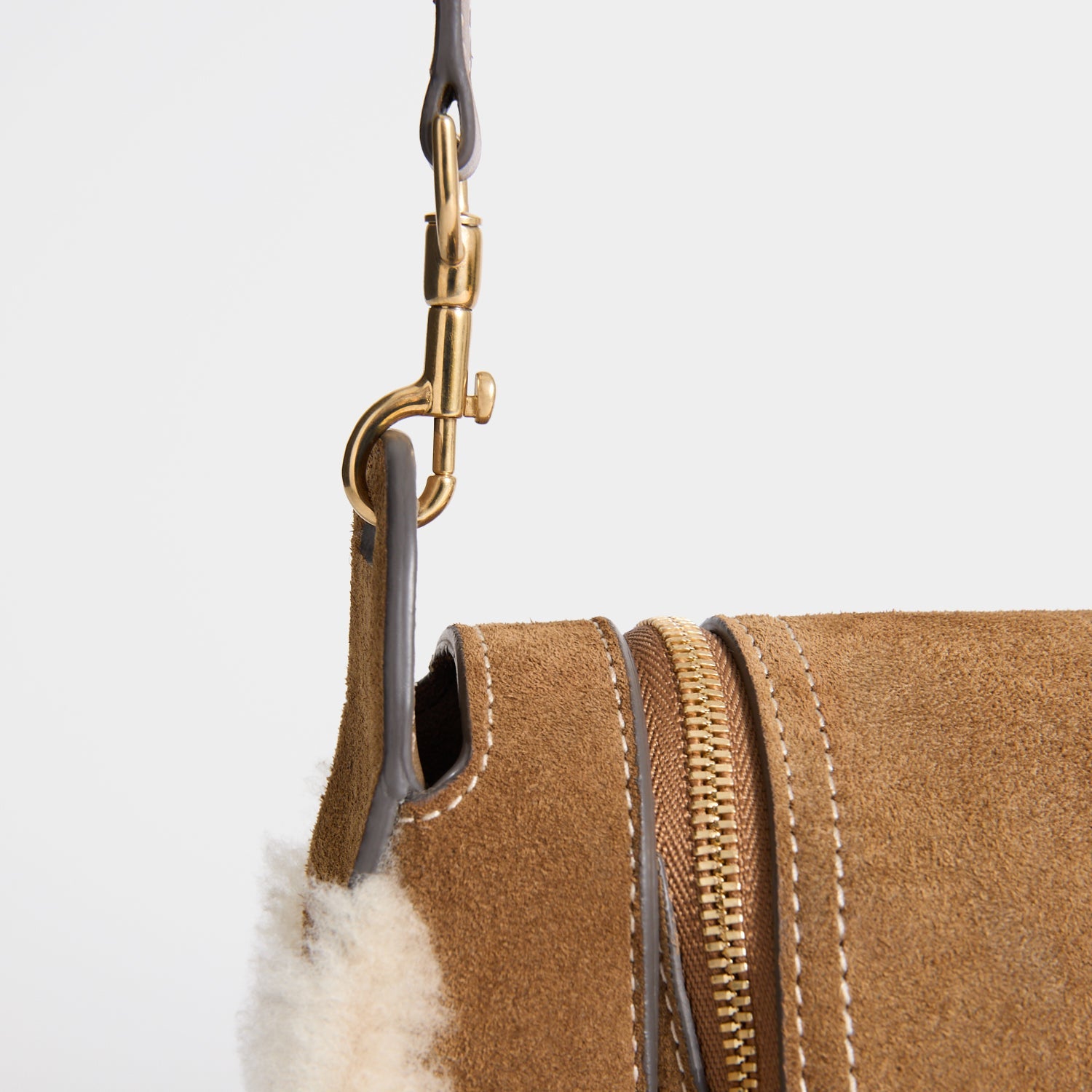 Vere Shearling Two-Way Cross-body