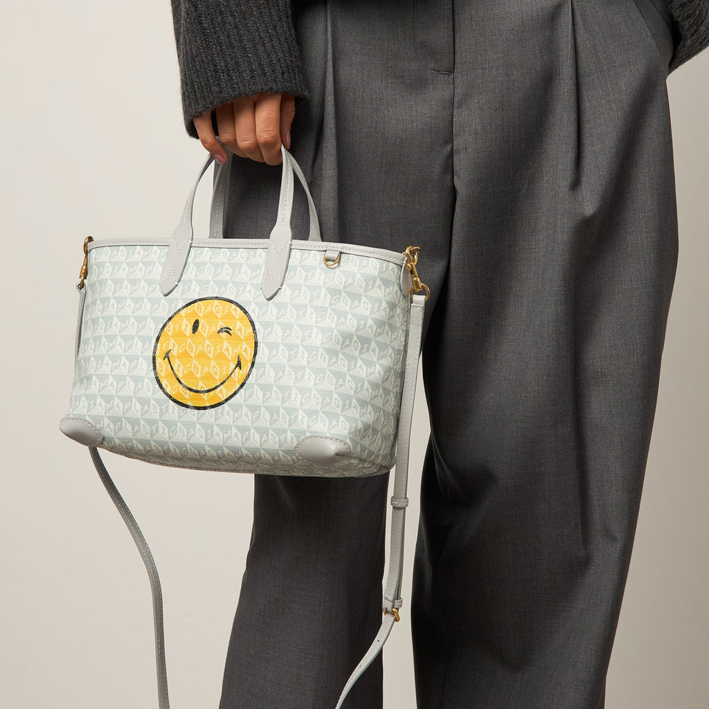 I Am A Plastic Bag XS Wink Zipped Cross-body Tote