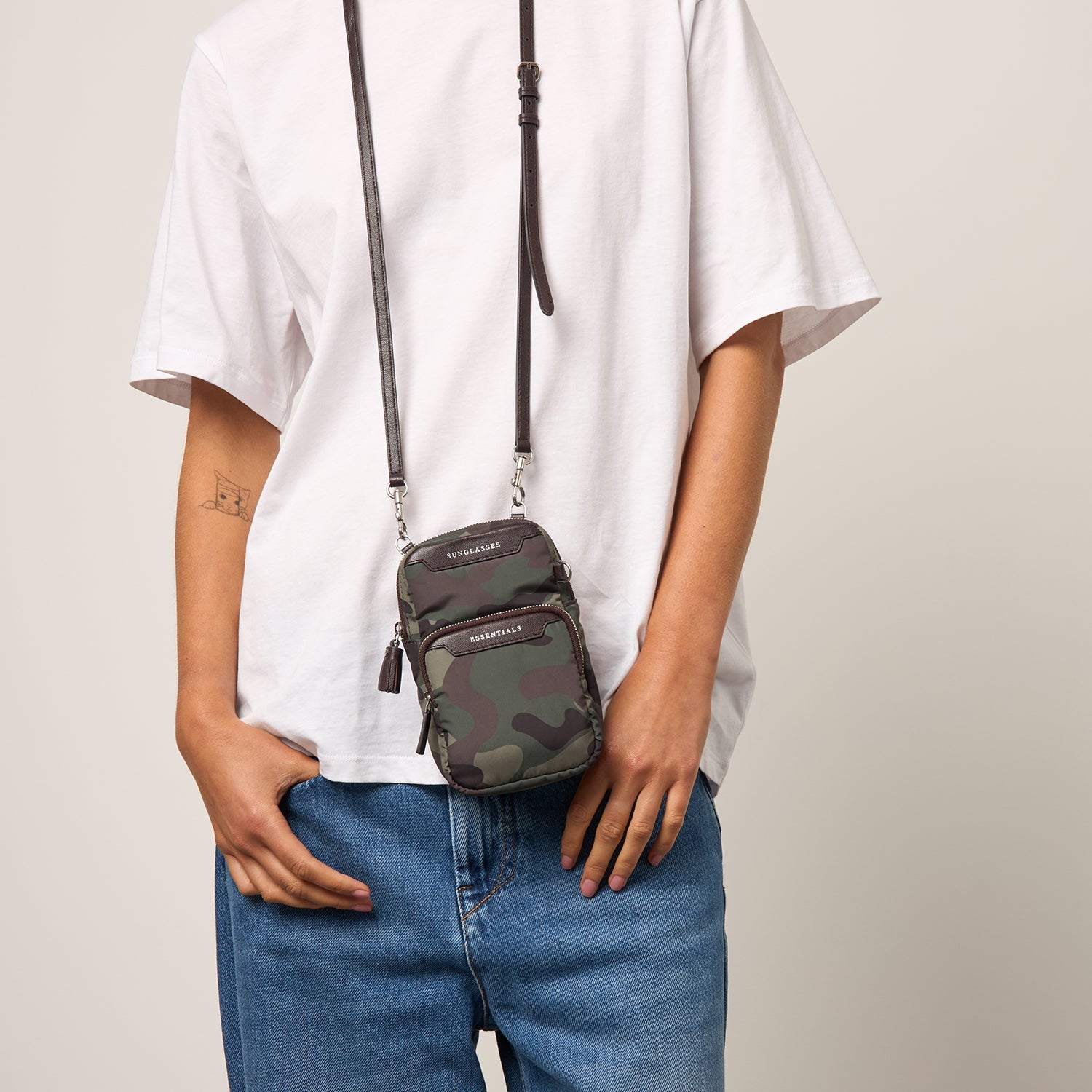 Camouflage Essentials Cross-body