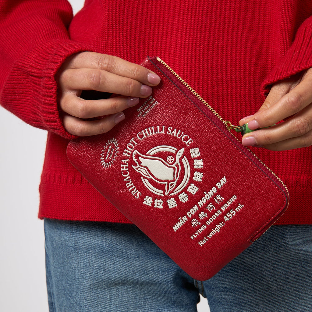 Anya Brands Flying Goose Sriracha Zip Loose Pocket