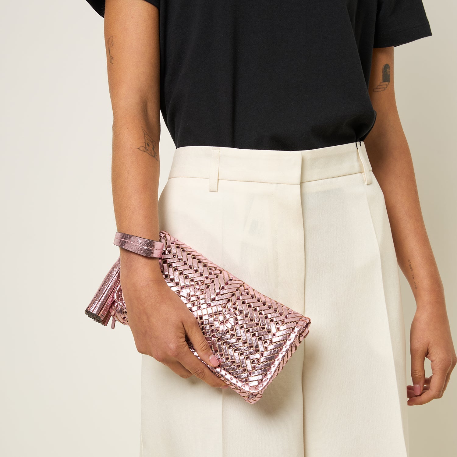 Neeson Tassel Clutch