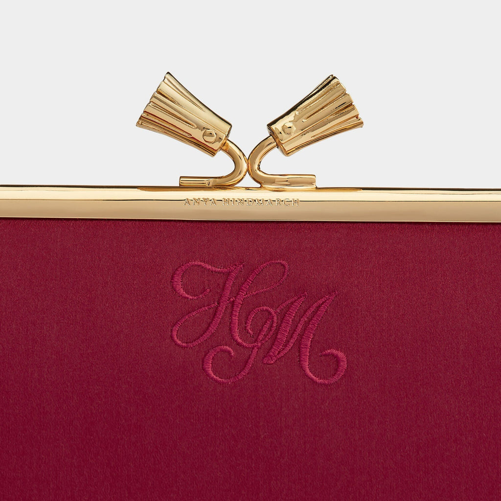 Bespoke Maud Tassel Clutch