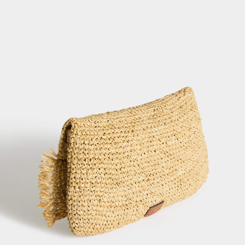 Raffia Bow Clutch