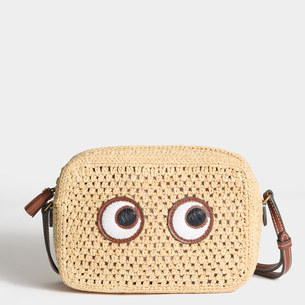 Raffia Eyes Cross-body