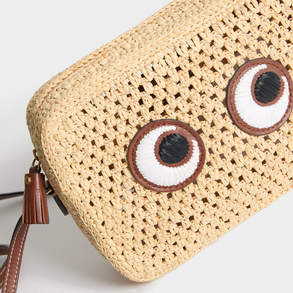 Raffia Eyes Cross-body
