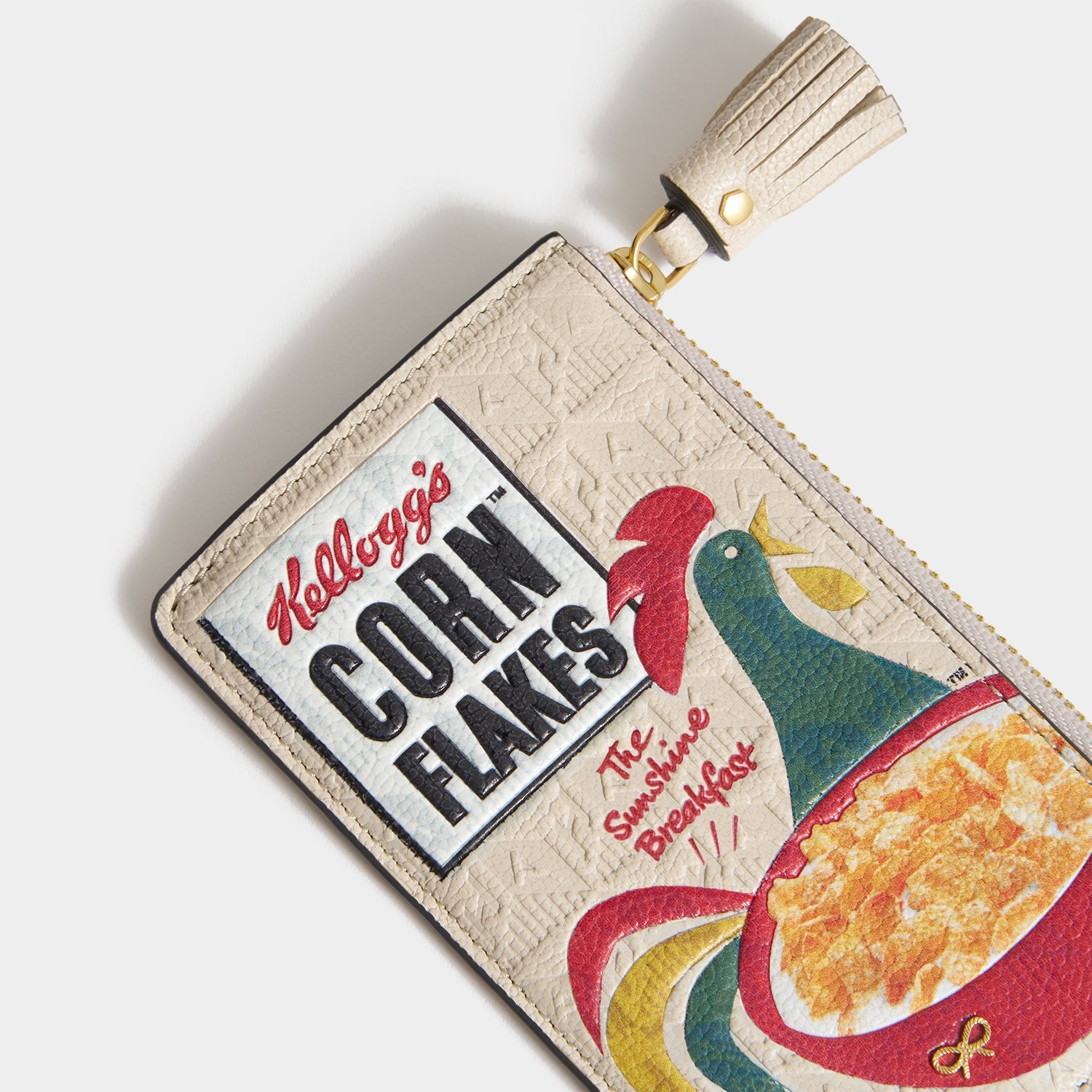 Anya Brands Corn Flakes Zip Card Case