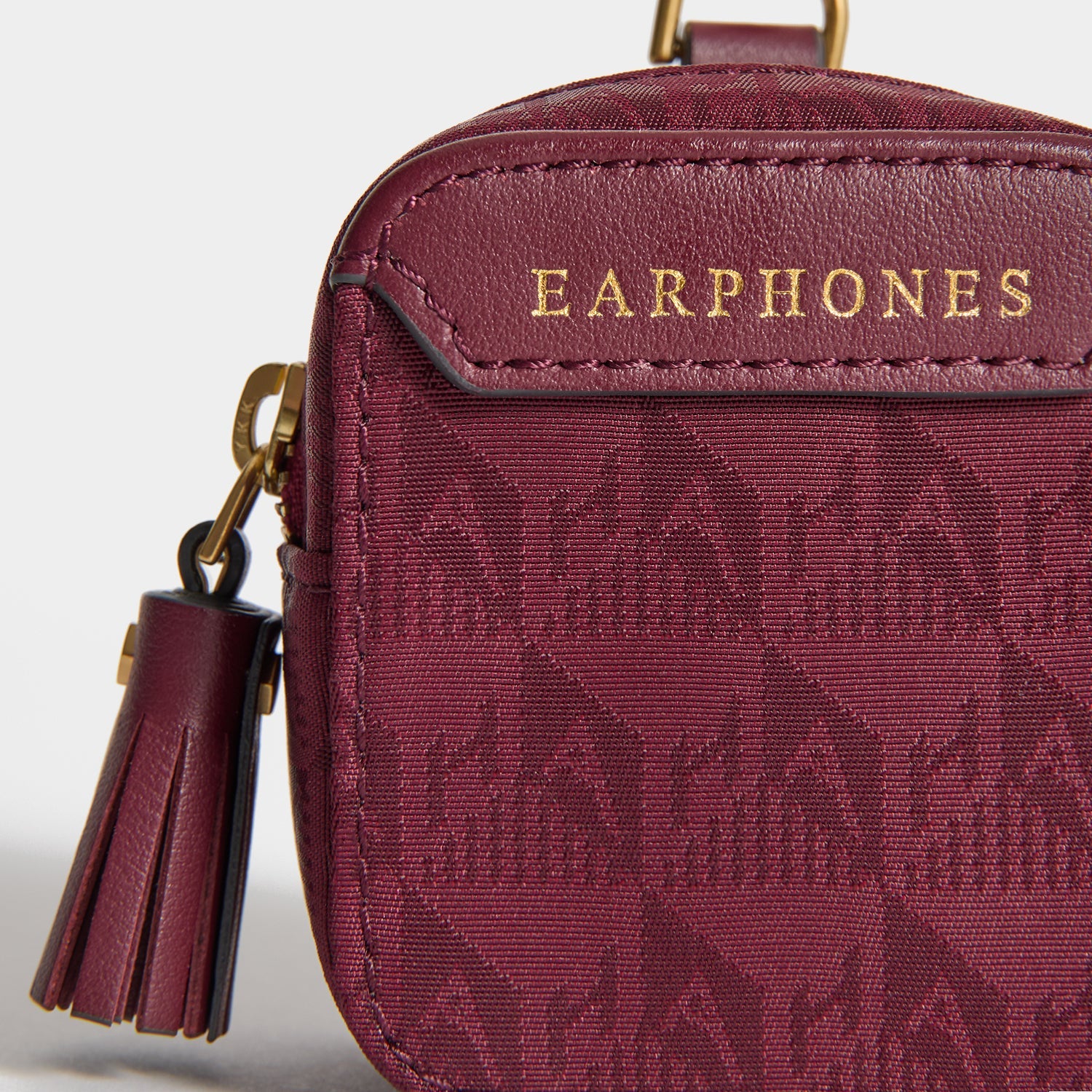Logo Ear Phones Travel Pouch