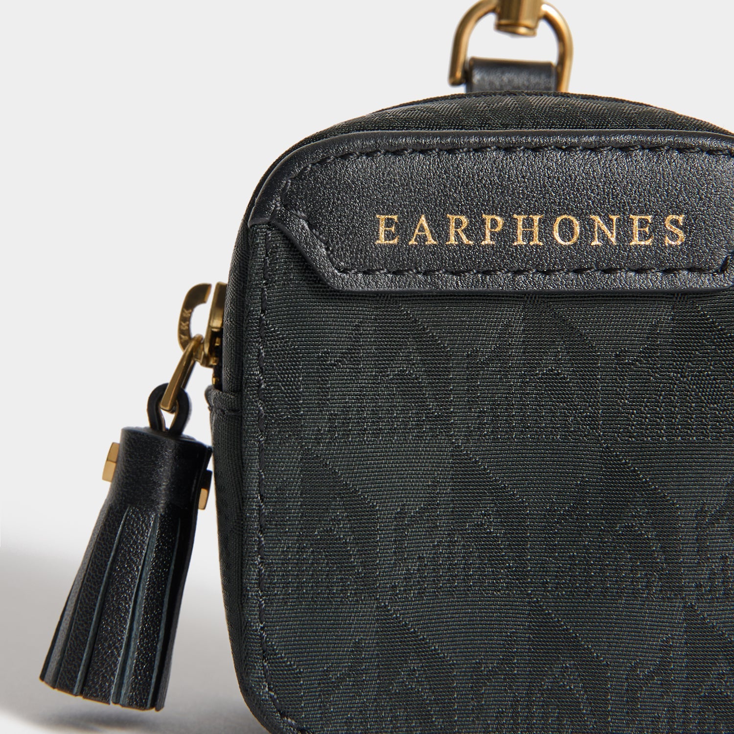Logo Ear Phones Travel Pouch