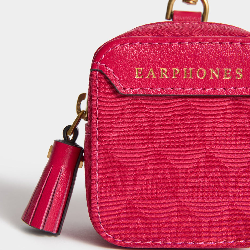 Logo Ear Phones Travel Pouch