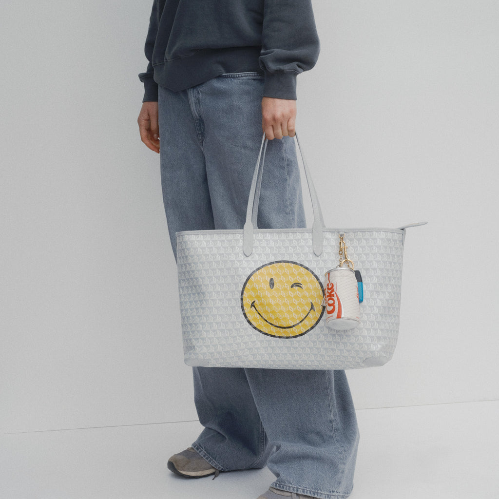 I Am A Plastic Bag Wink Zipped Tote