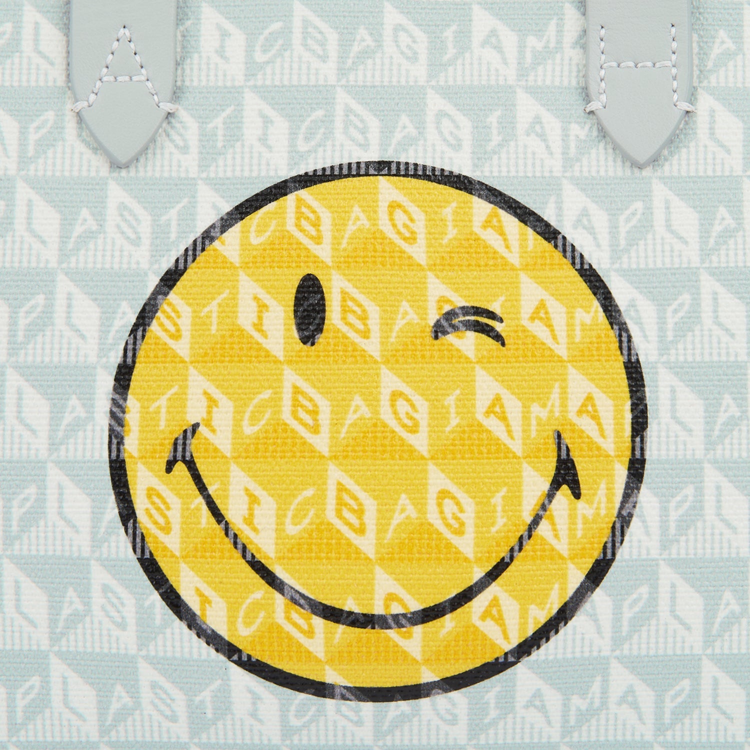 I Am A Plastic Bag XS Wink Zipped Cross-body Tote