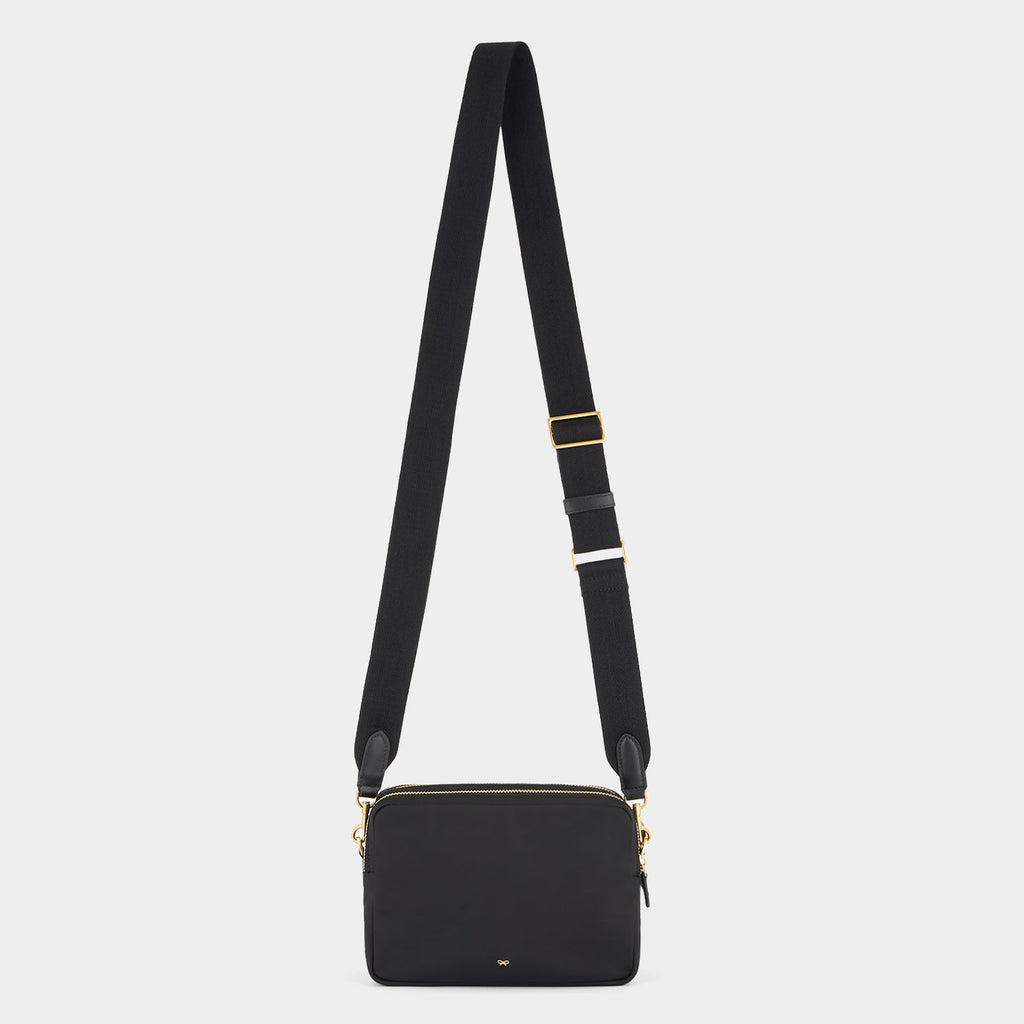 Triple Zip Cross-body