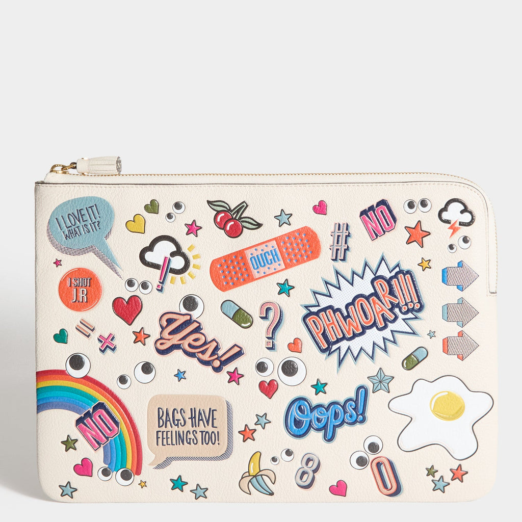 All Over Stickers Laptop Case