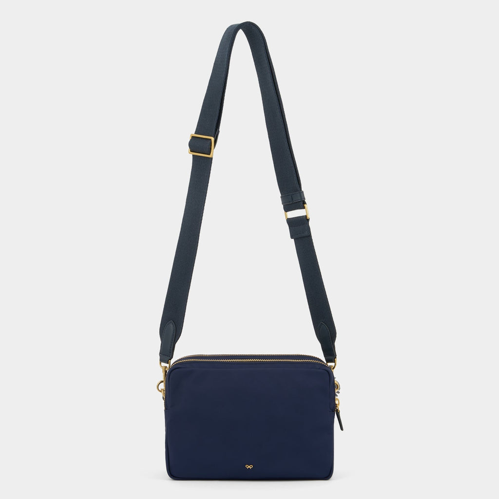 Triple Zip Cross-body