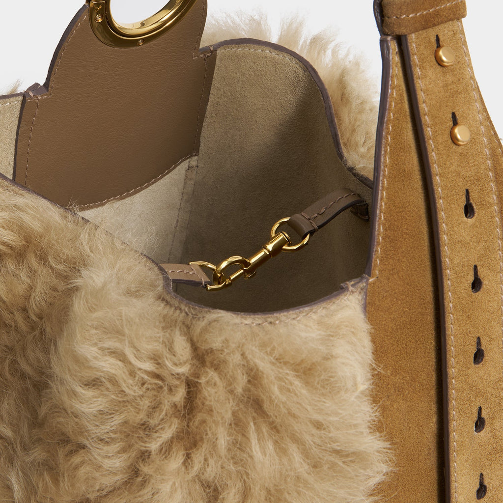 Ringo Shearling Shoulder Bag