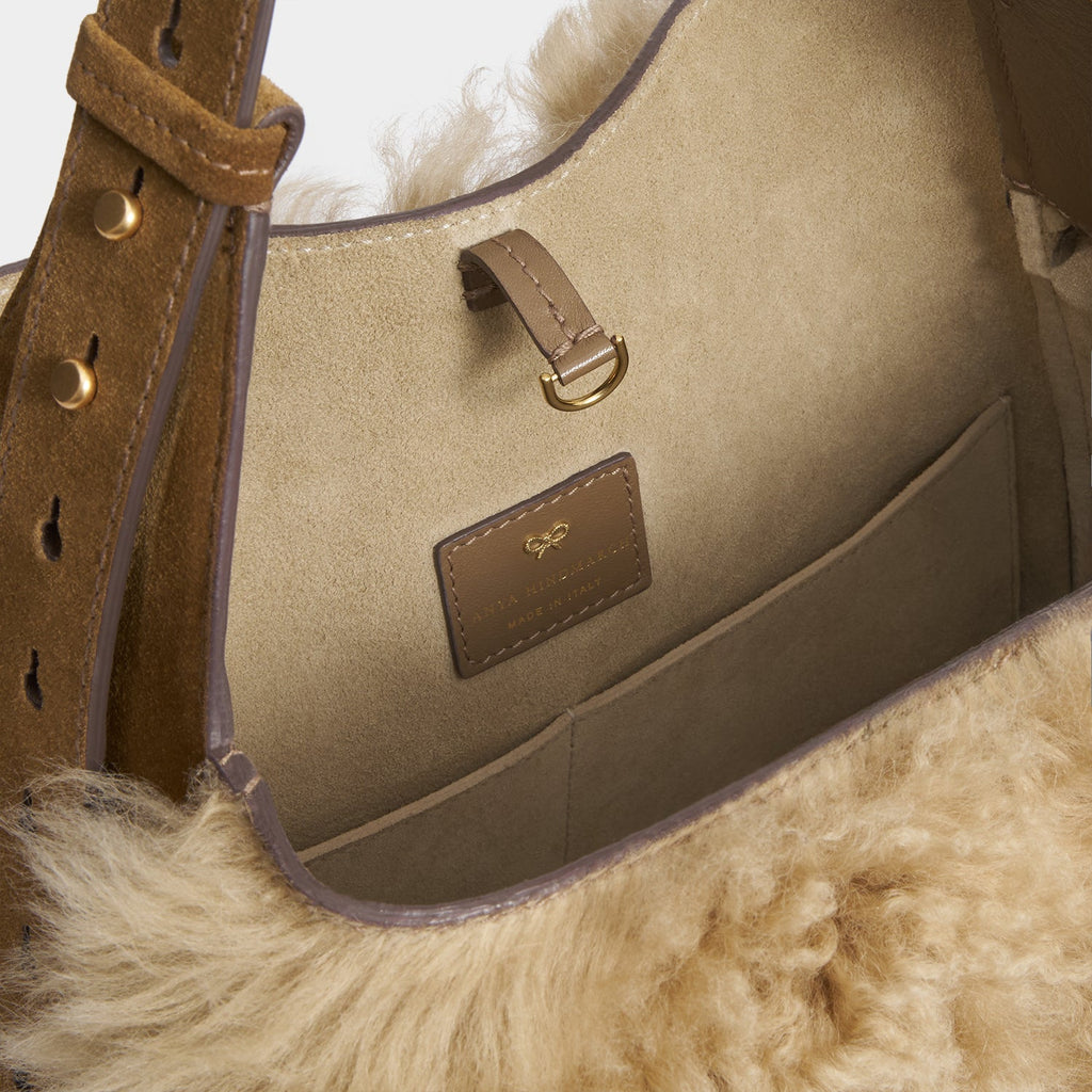 Ringo Shearling Shoulder Bag