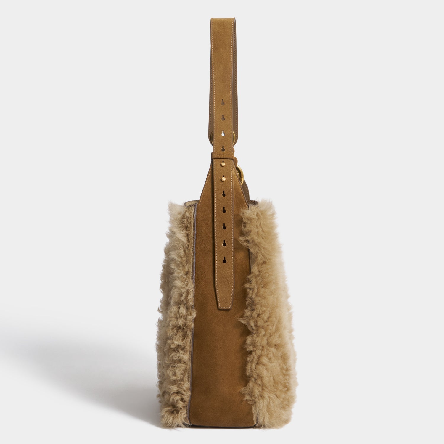 Ringo Shearling Shoulder Bag