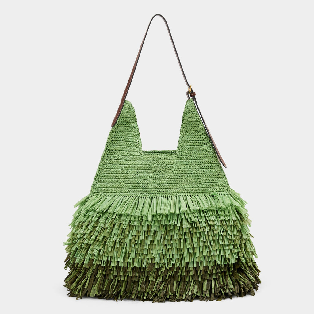 Dégradé Shag Raffia Bag