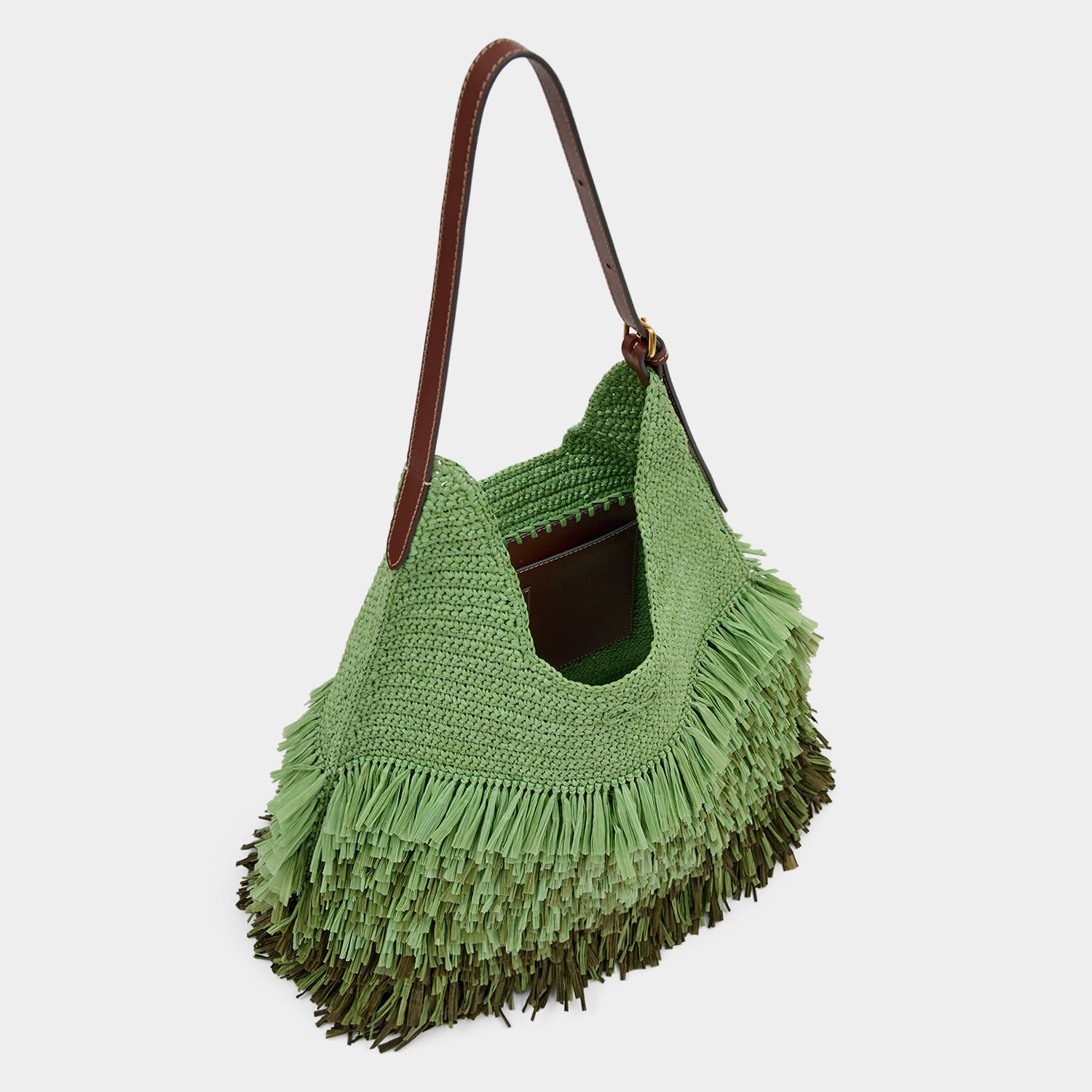 Dégradé Shag Raffia Bag