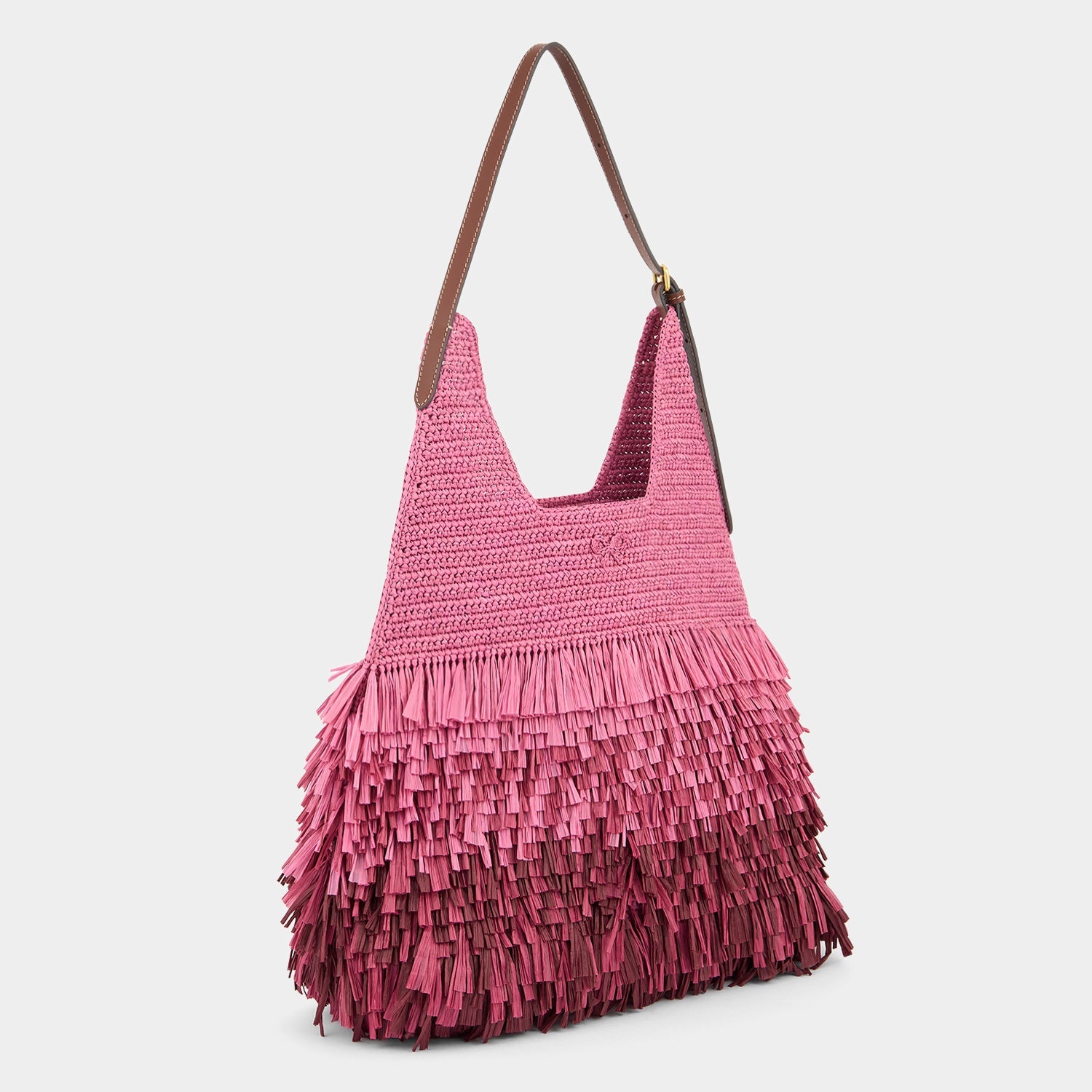 Dégradé Shag Raffia Bag