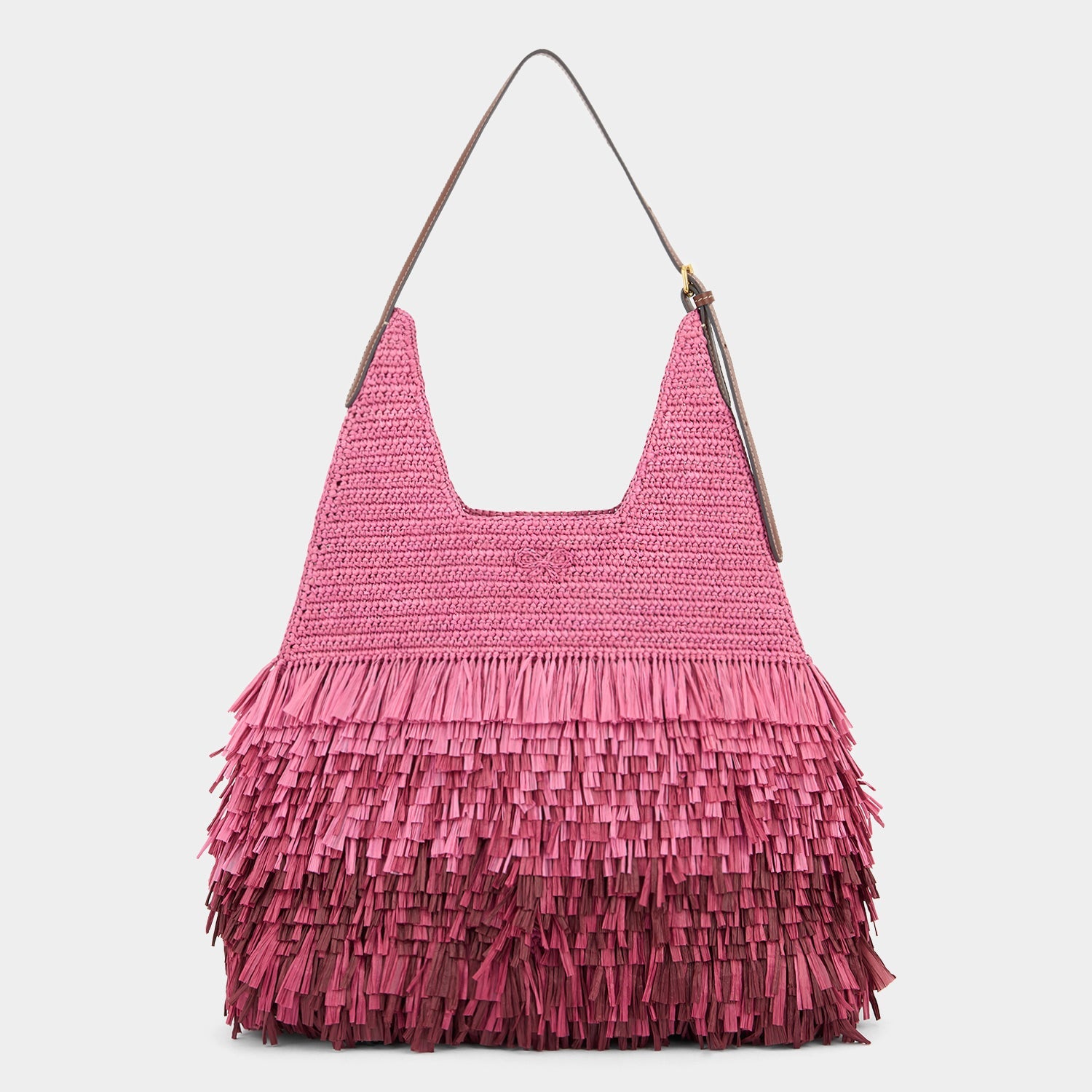 Dégradé Shag Raffia Bag