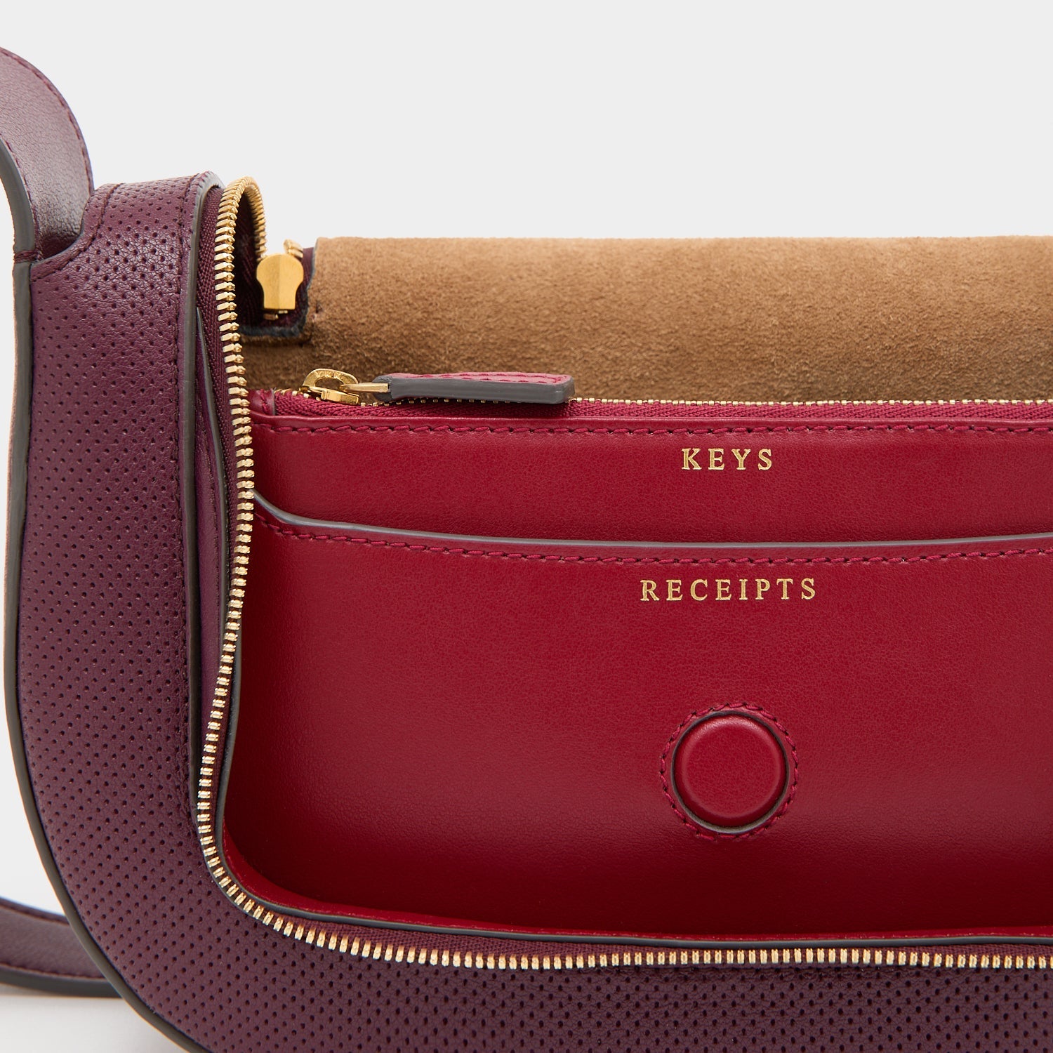 Vere Perforated Cross-body