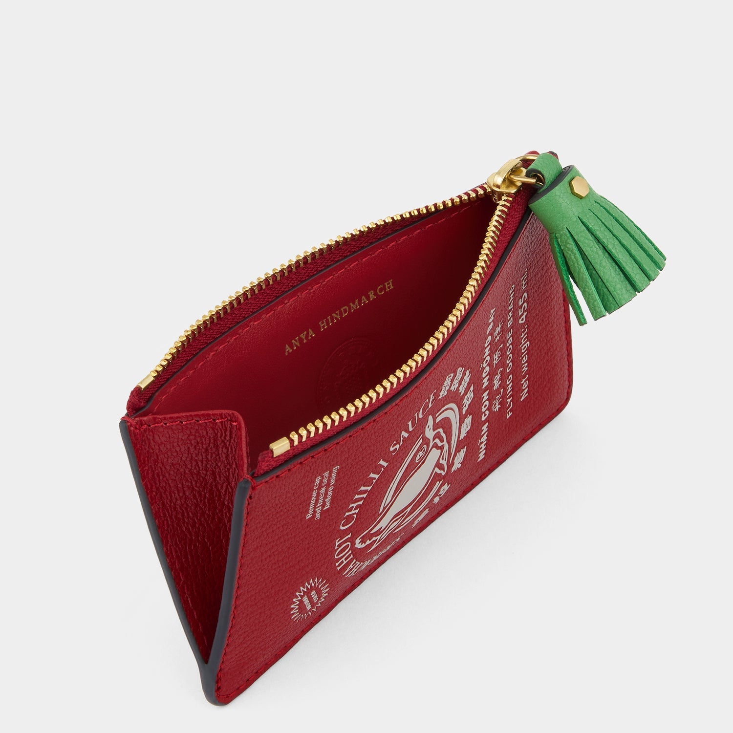 Anya Brands Flying Goose Sriracha Zip Card Case