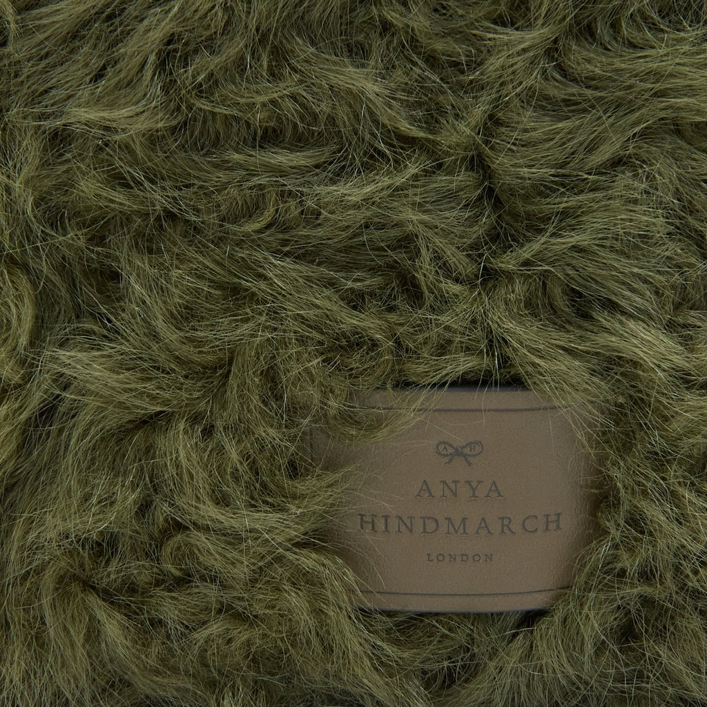 N/S Mini Eyes Shearling Tote