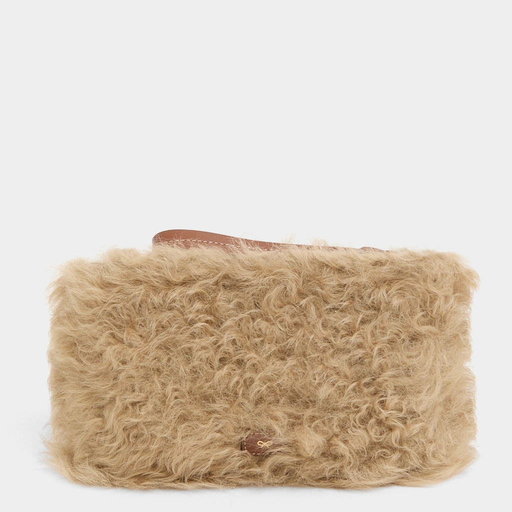 Shearling Eyes Clutch