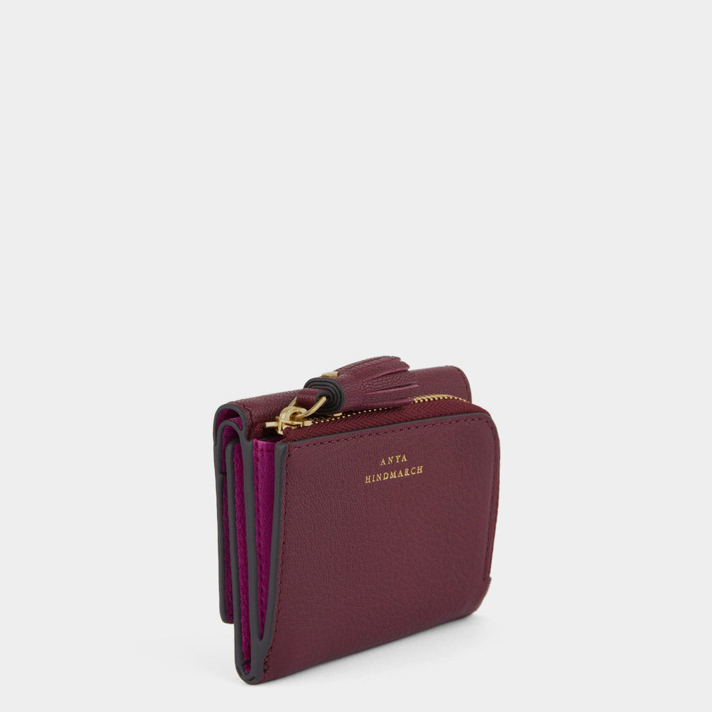 Peeping Eyes Mini Trifold Wallet