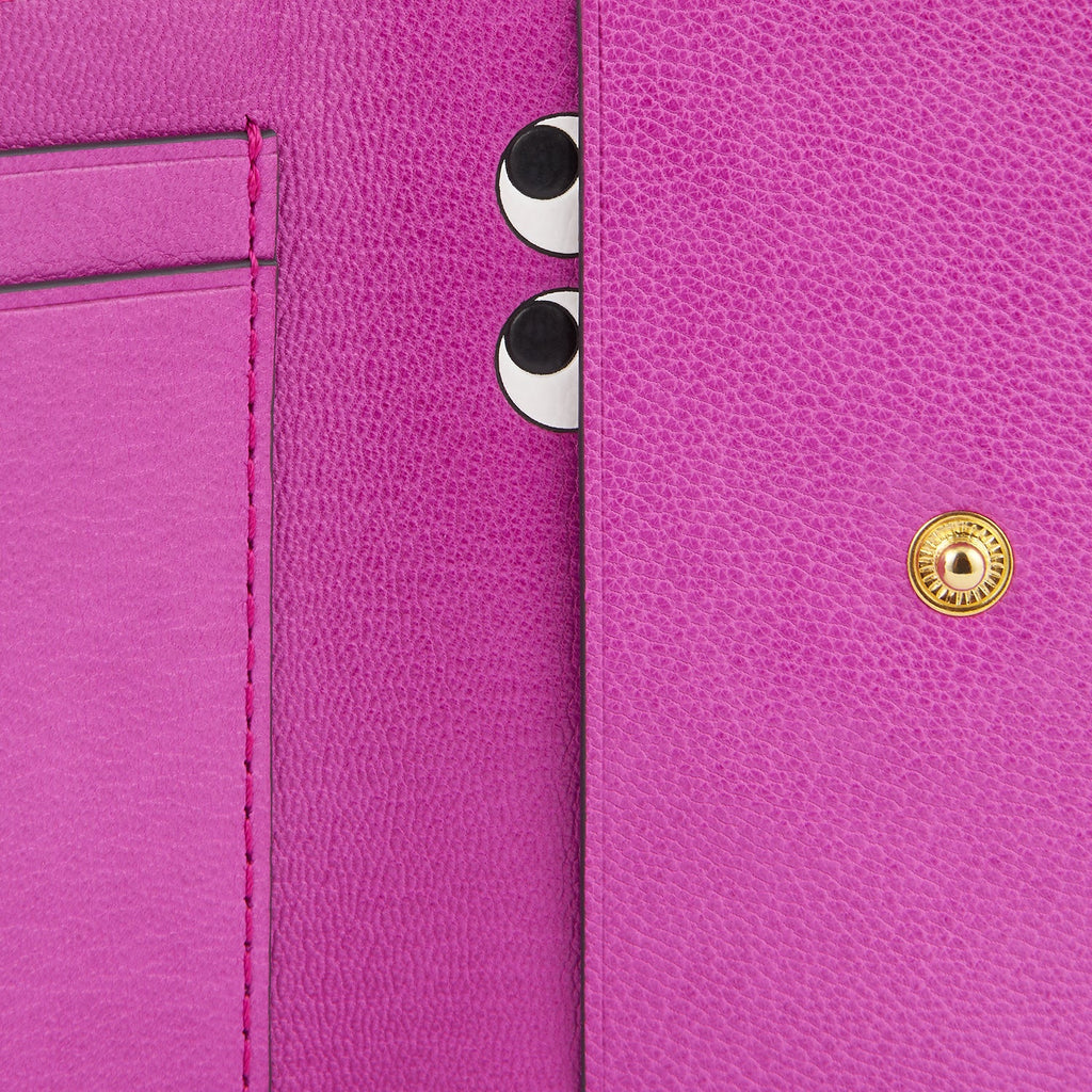 Peeping Eyes Mini Trifold Wallet