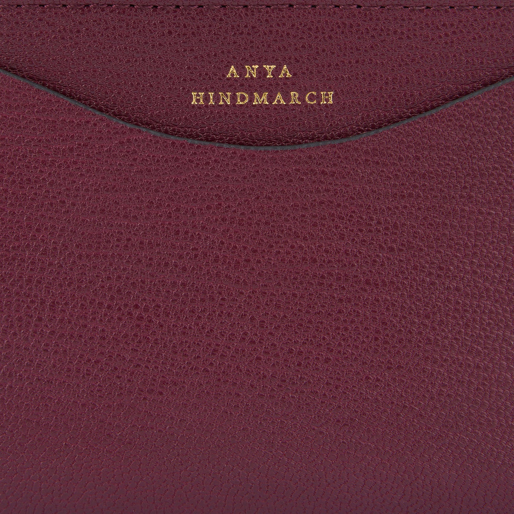 Peeping Eyes Double Zip Wallet