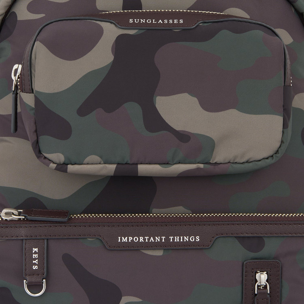Camouflage Multi Pocket Backpack