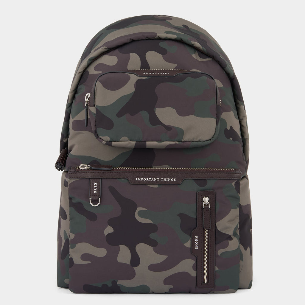 Camouflage Multi Pocket Backpack