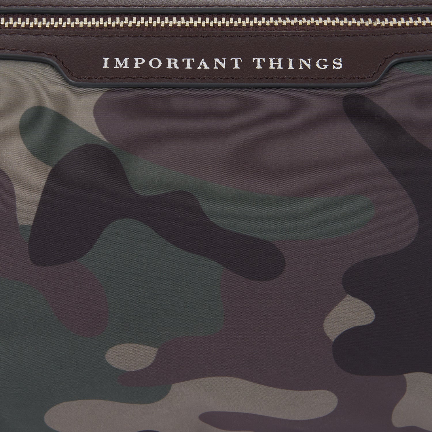 Camouflage Important Things Pouch
