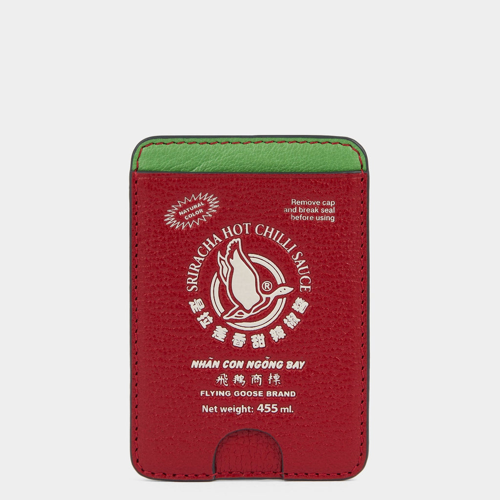 Anya Brands Flying Goose Sriracha Magnetic Card Case